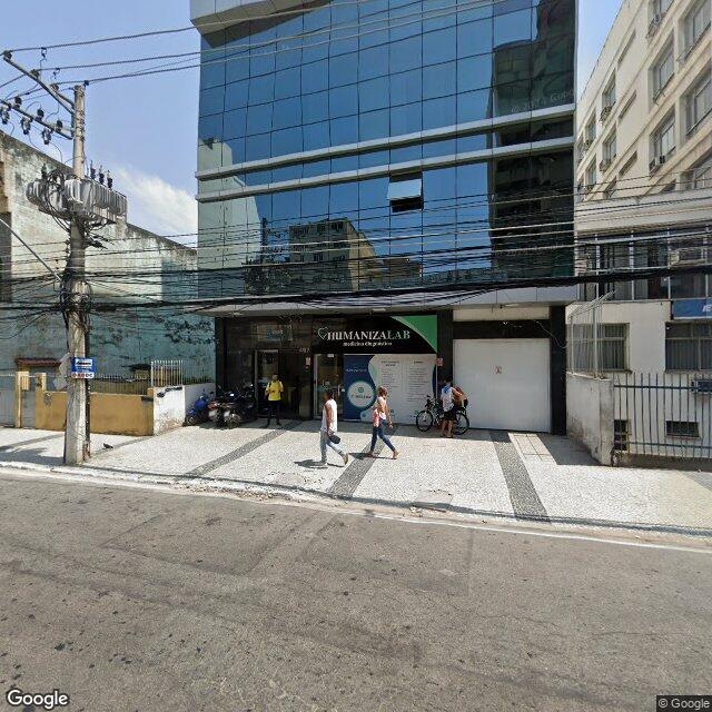 Imagem estática do "Street View" da localização