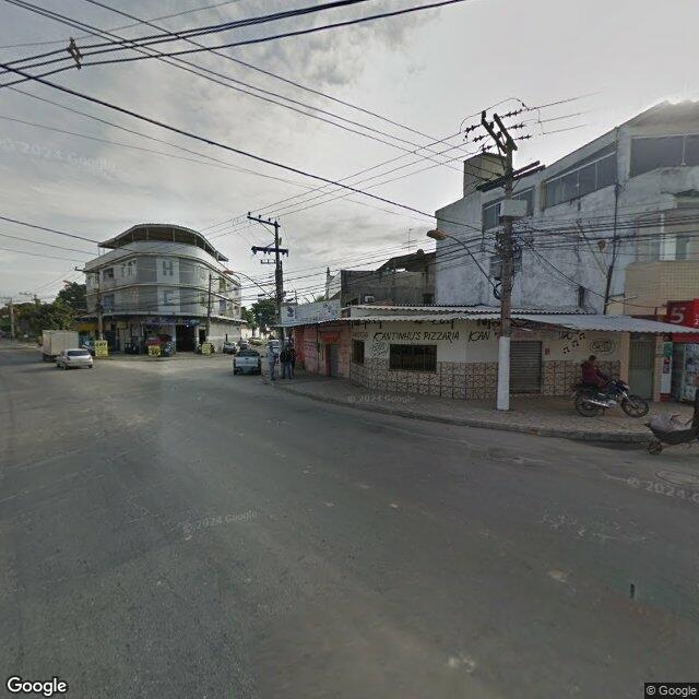 Imagem estática do "Street View" da localização