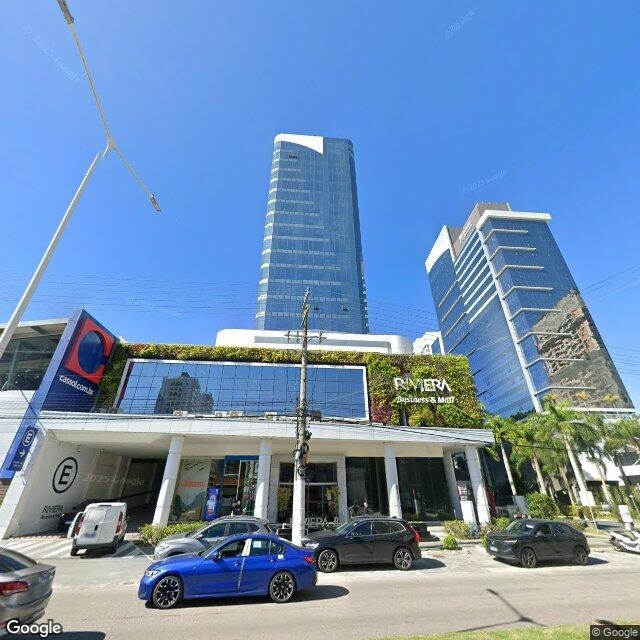 Imagem estática do "Street View" da localização