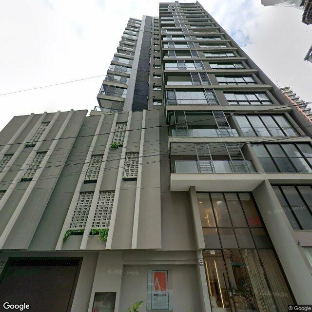 Imagem estática do "Street View" da localização