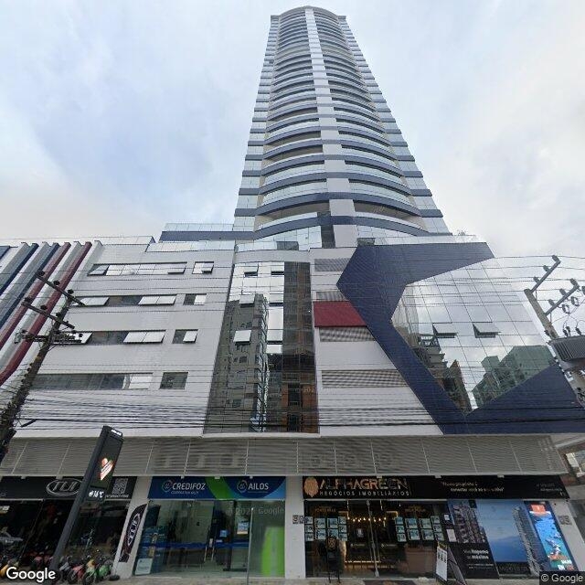 Imagem estática do "Street View" da localização