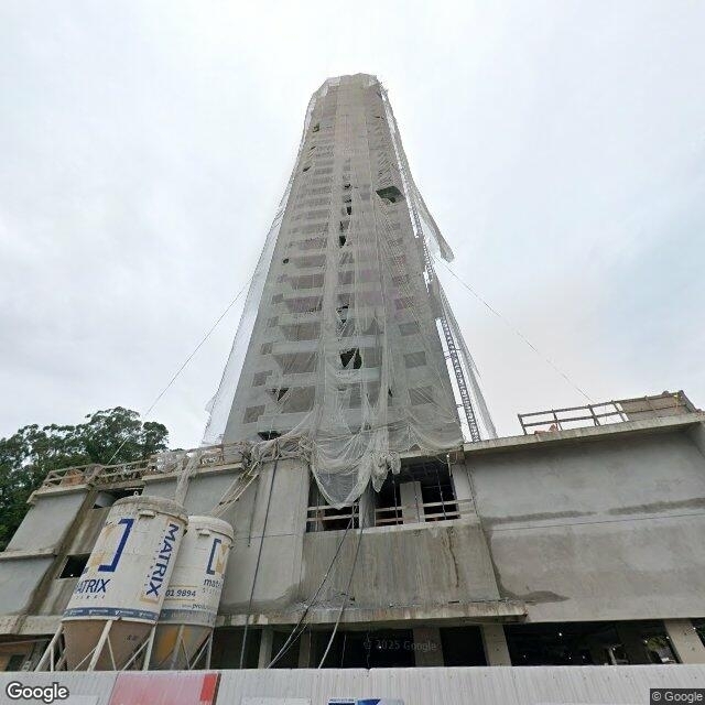 Imagem estática do "Street View" da localização