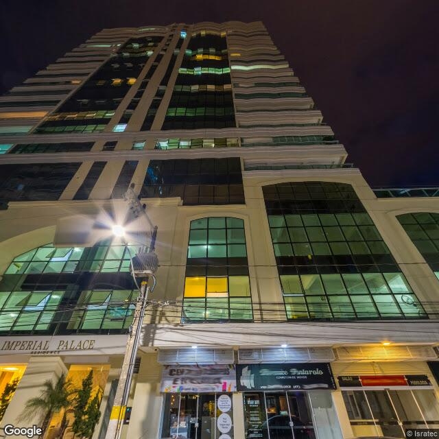 Imagem estática do "Street View" da localização