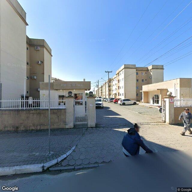 Imagem estática do "Street View" da localização