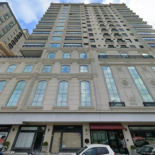 Imagem estática do "Street View" da localização