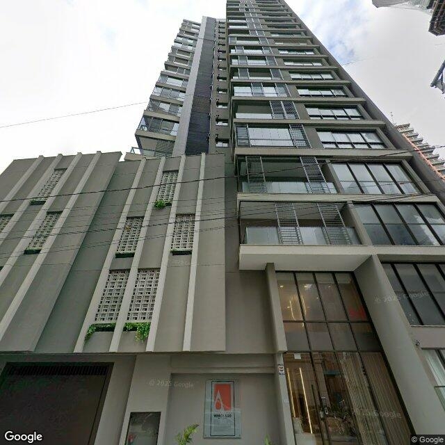 Imagem estática do "Street View" da localização