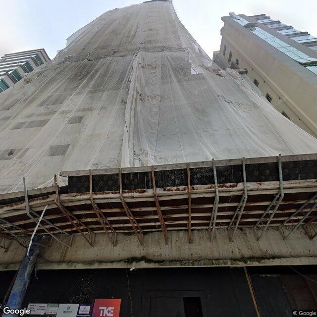 Imagem estática do "Street View" da localização