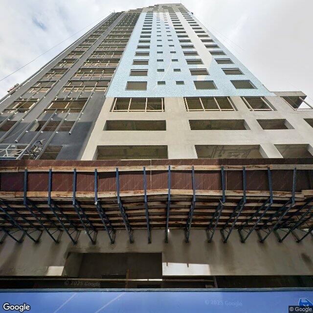 Imagem estática do "Street View" da localização