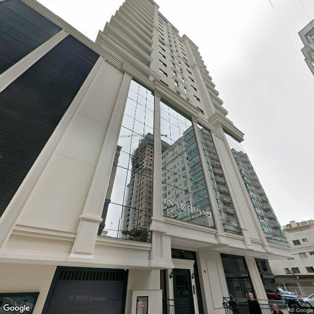 Imagem estática do "Street View" da localização