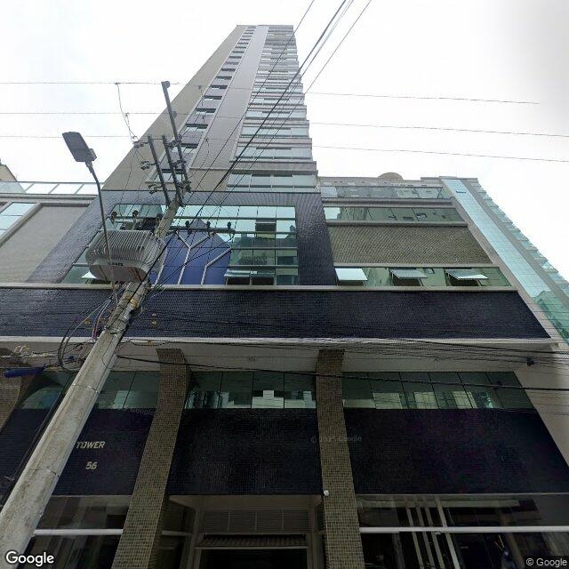 Imagem estática do "Street View" da localização