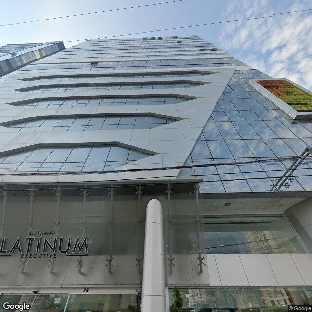 Imagem estática do "Street View" da localização