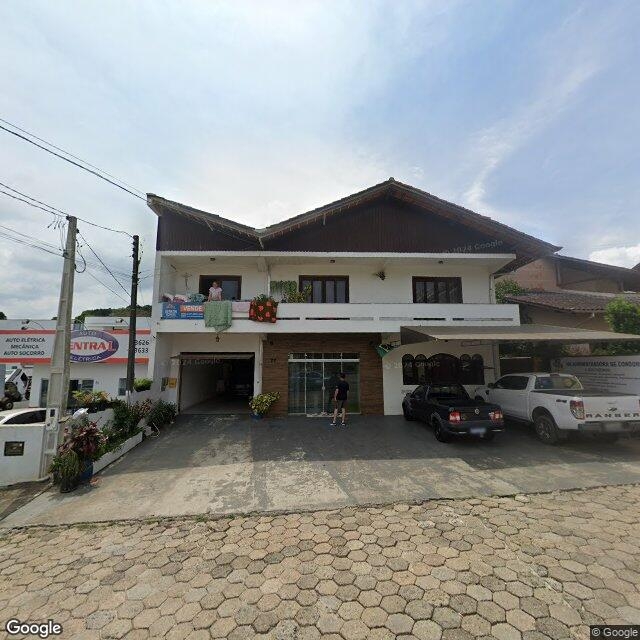 Imagem estática do "Street View" da localização