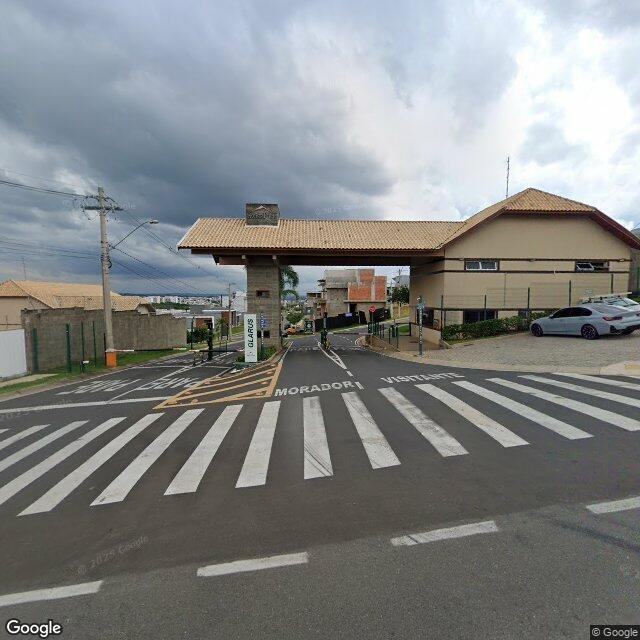 Imagem estática do "Street View" da localização