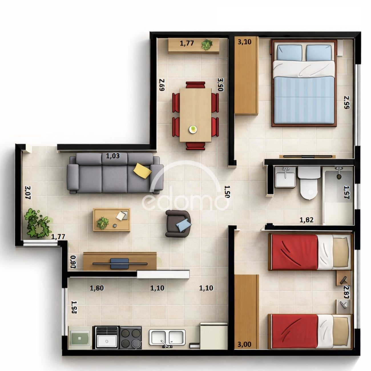 Apartamento, 2 quartos, 60 m² - Foto 14
