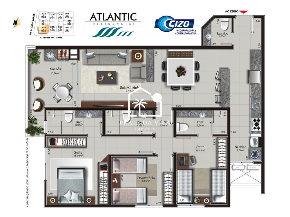 Apartamento, 3 quartos, 109 m² - Foto 15