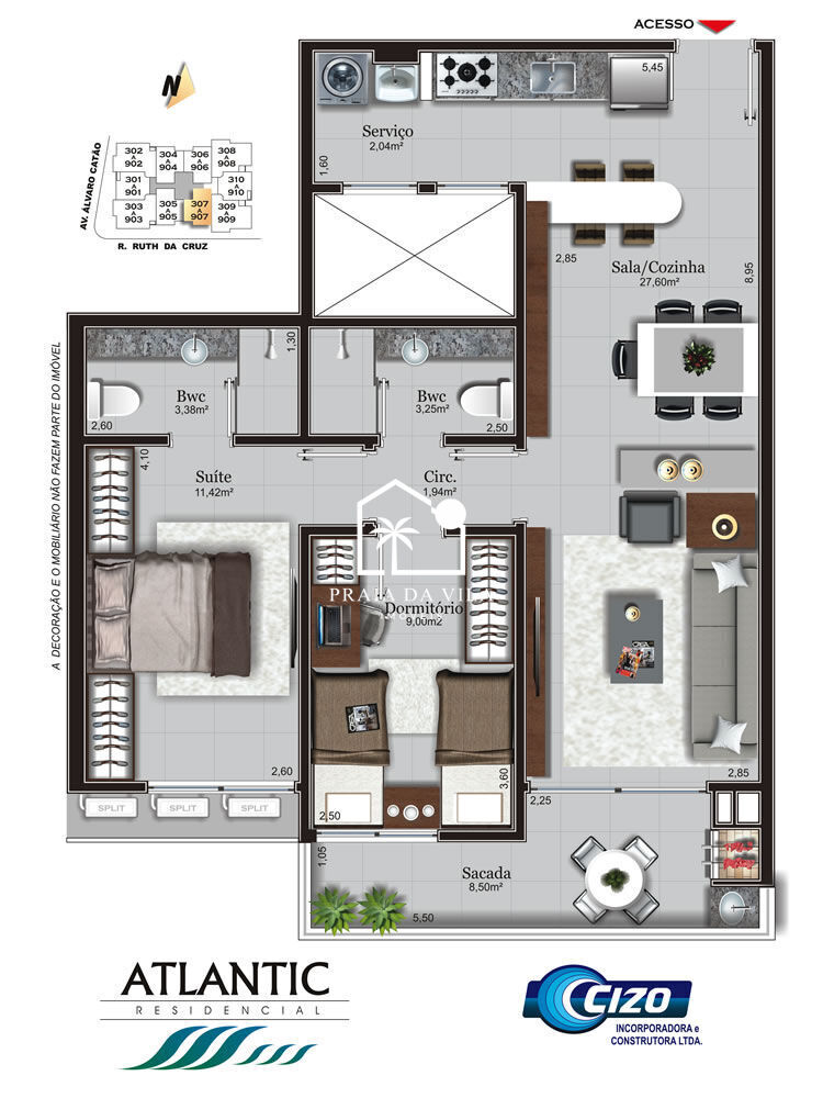 Apartamento, 3 quartos, 109 m² - Foto 19