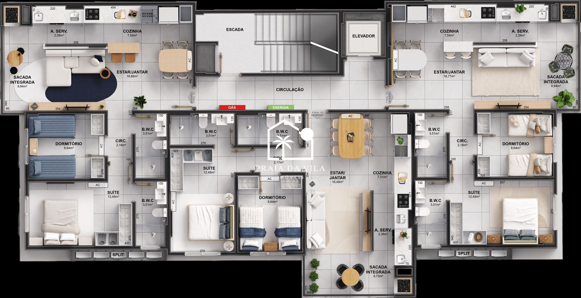 Apartamento, 2 quartos, 72 m² - Foto 6