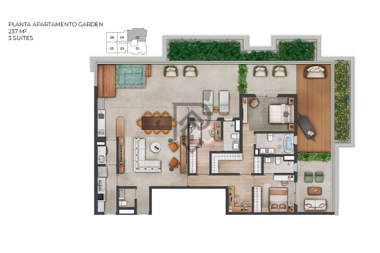 Cobertura, 3 quartos, 237 m² - Foto 74