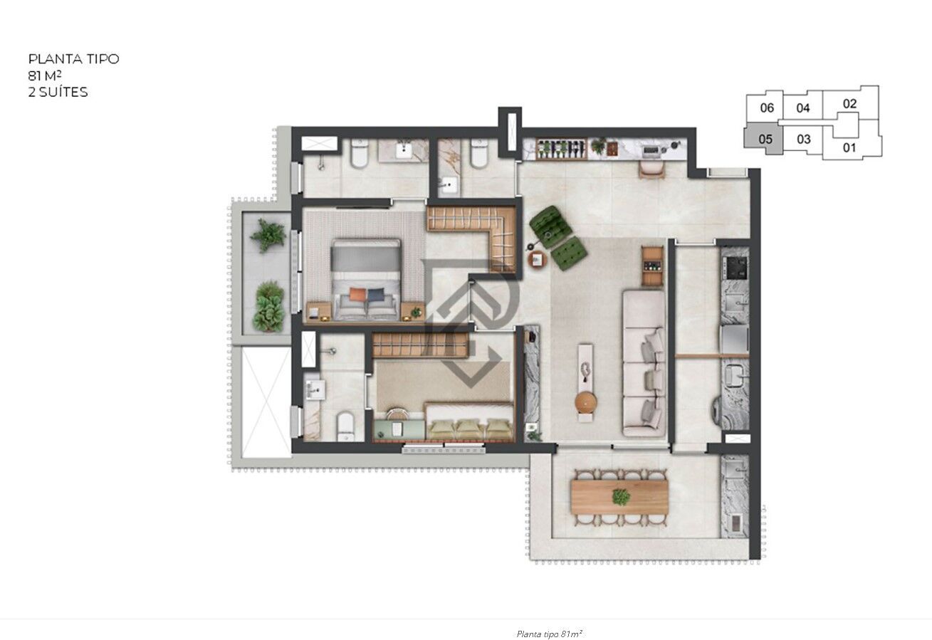 Cobertura, 3 quartos, 237 m² - Foto 87