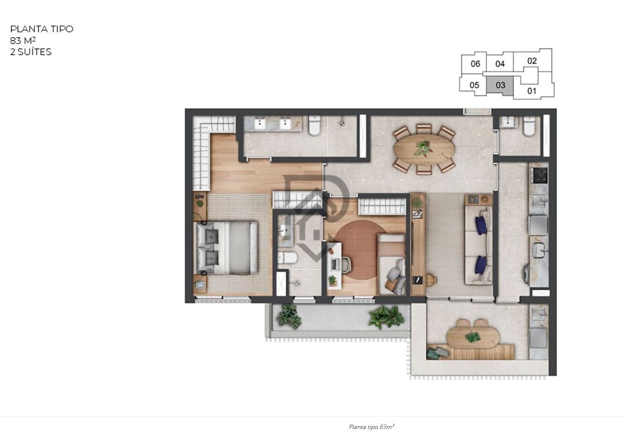 Cobertura, 3 quartos, 237 m² - Foto 80