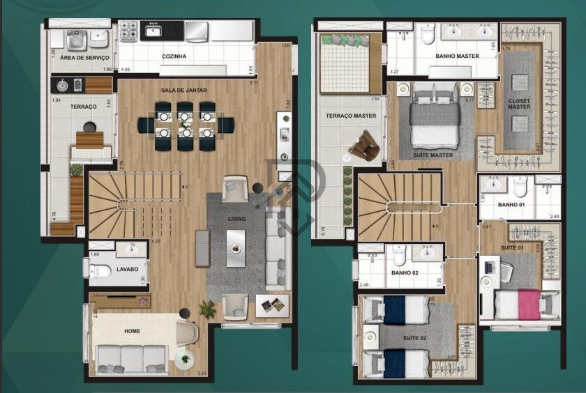 Cobertura à venda com 2 quartos, 86m² - Foto 38