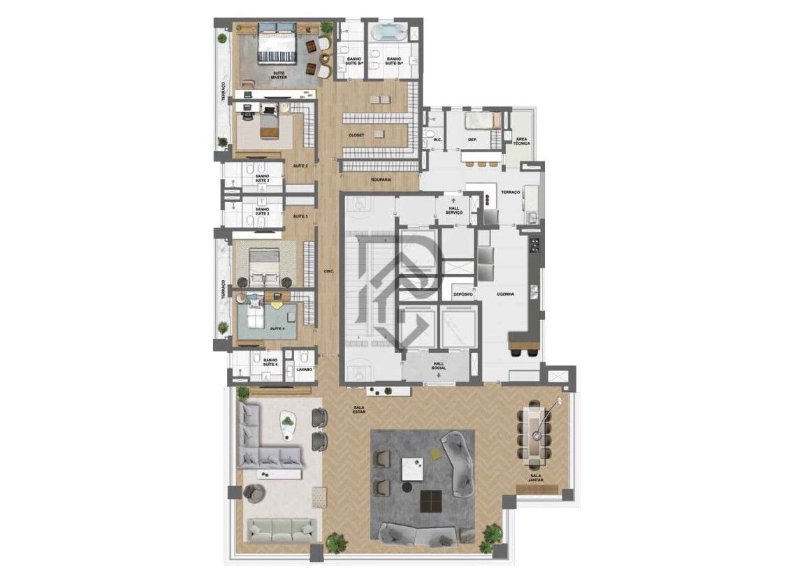 Apartamento, 4 quartos, 375 m² - Foto 17