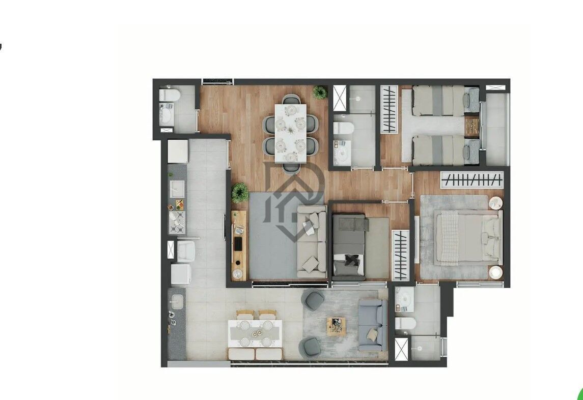 Apartamento, 3 quartos, 89 m² - Foto 28