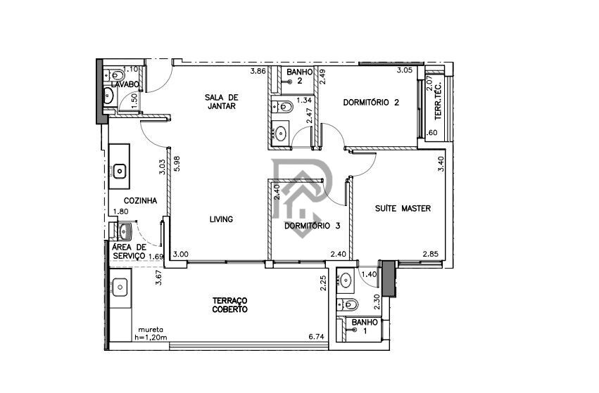Apartamento, 3 quartos, 89 m² - Foto 27