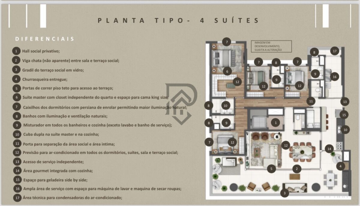 Apartamento, 4 quartos, 211 m² - Foto 34
