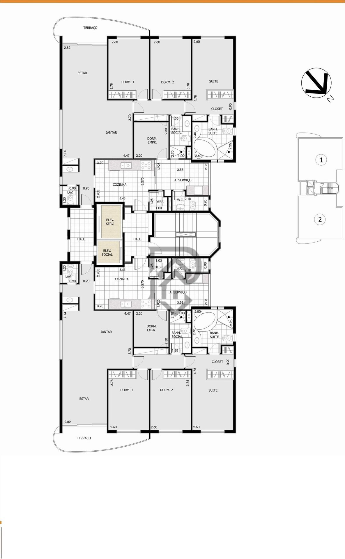 Apartamento, 3 quartos, 126 m² - Foto 29