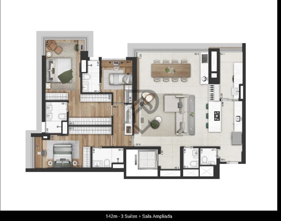 Apartamento, 3 quartos, 141 m² - Foto 18