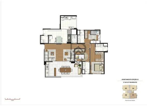 Apartamento à venda com 3 quartos, 140m² - Foto 34