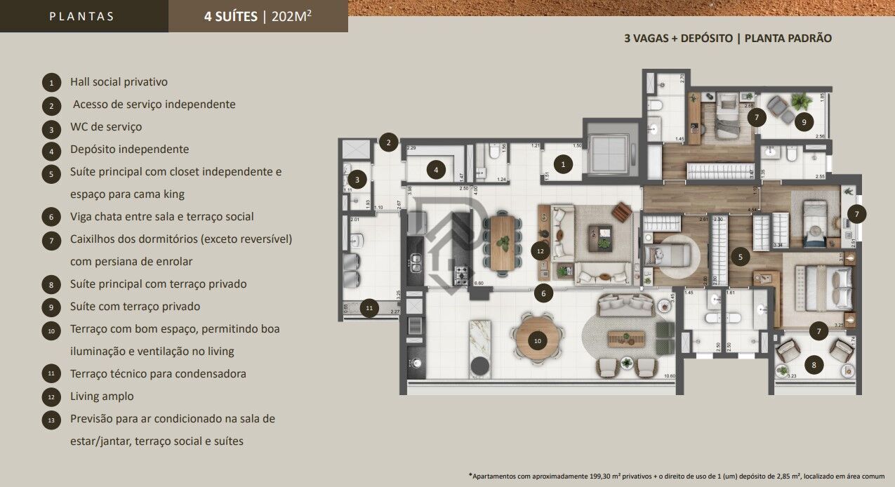 Apartamento, 4 quartos, 171 m² - Foto 18