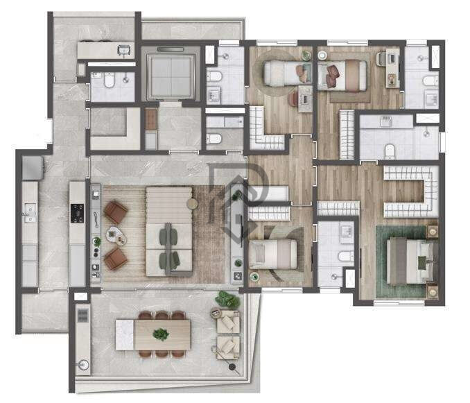 Apartamento, 3 quartos, 160 m² - Foto 11