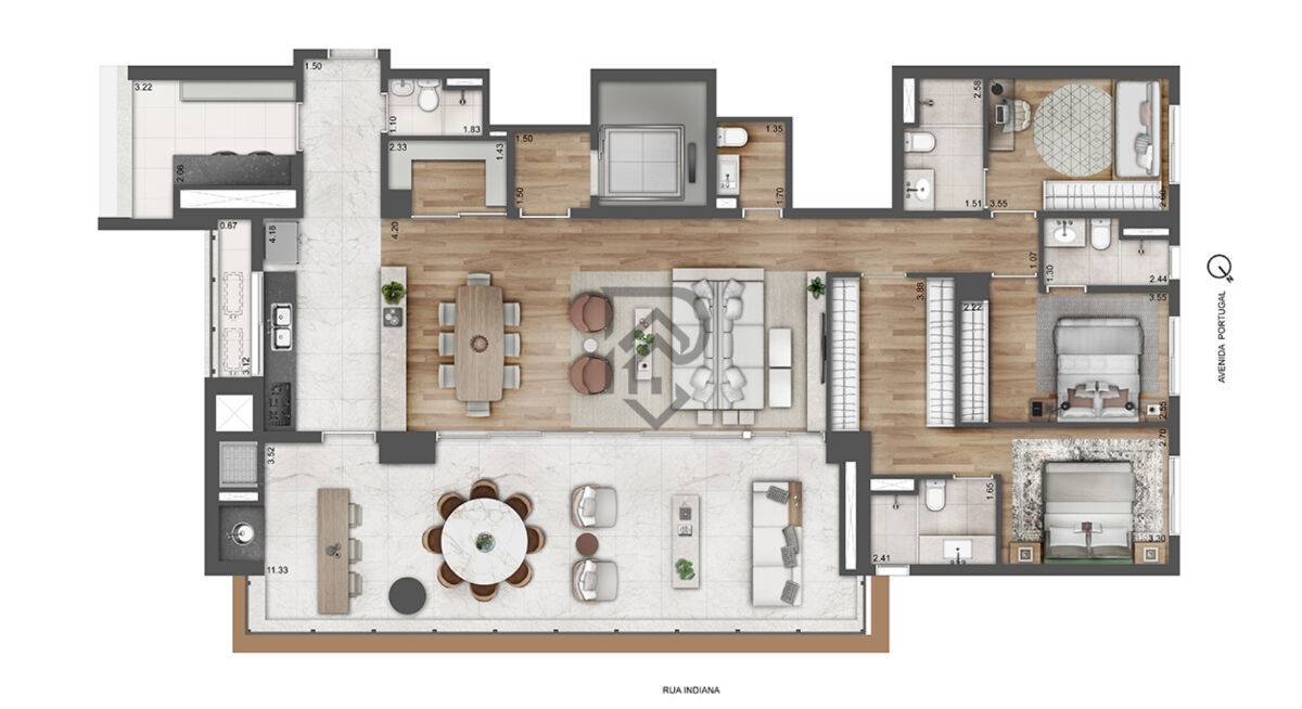 Apartamento, 4 quartos, 190 m² - Foto 39