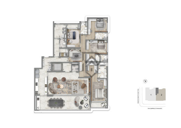 Apartamento, 4 quartos, 269 m² - Foto 16