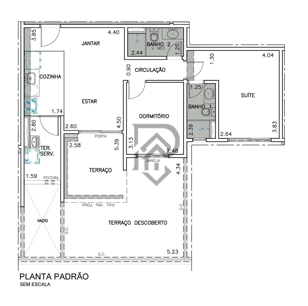 Apartamento à venda com 2 quartos, 86m² - Foto 47