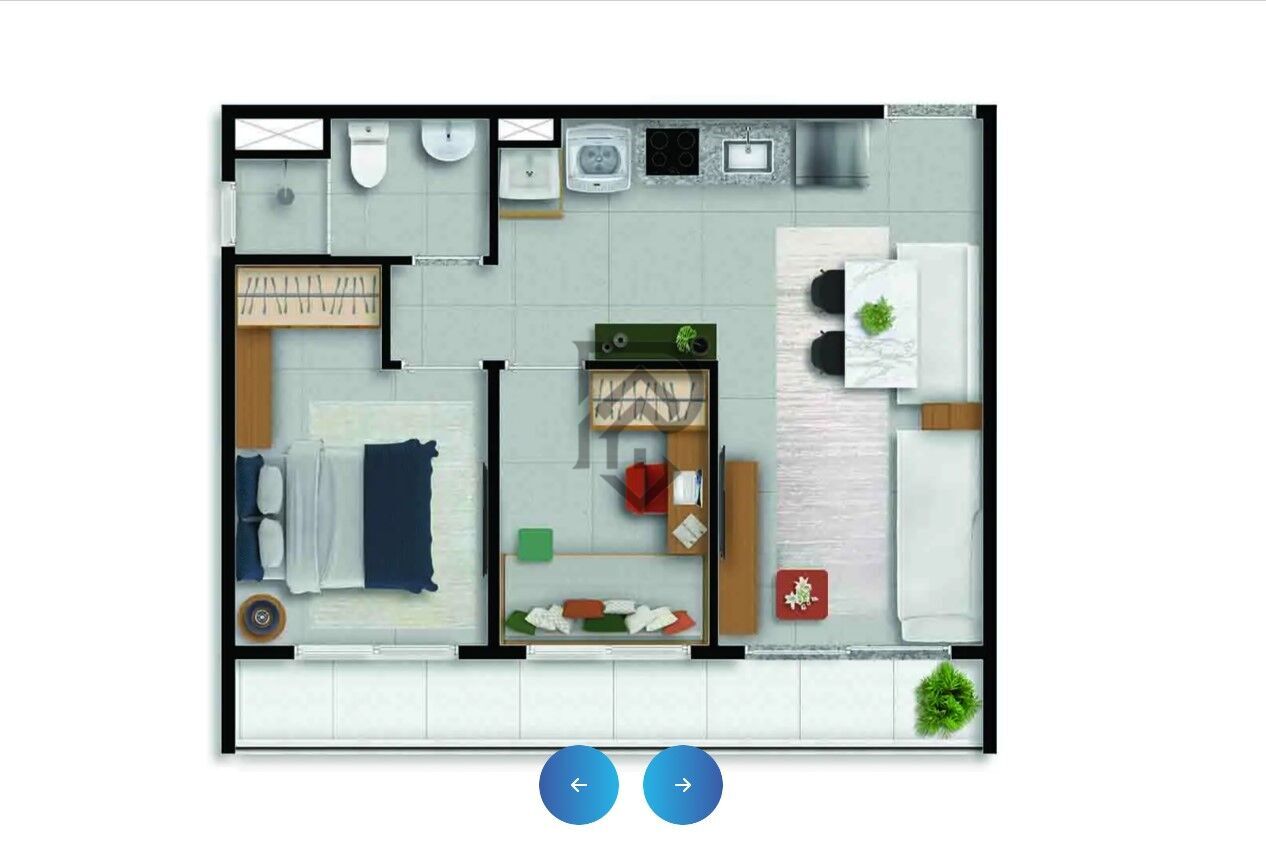 Apartamento, 2 quartos, 45 m² - Foto 19