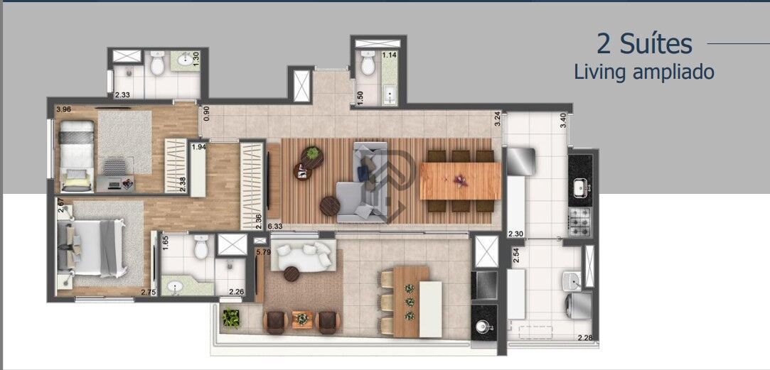 Apartamento, 3 quartos, 147 m² - Foto 29