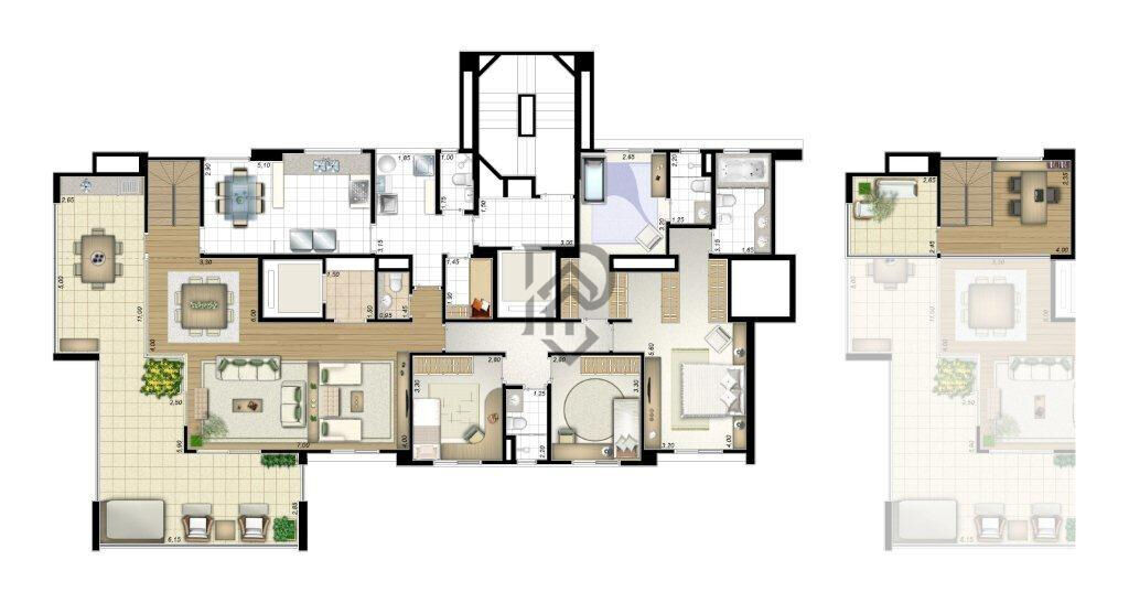 Apartamento, 3 quartos, 238 m² - Foto 48
