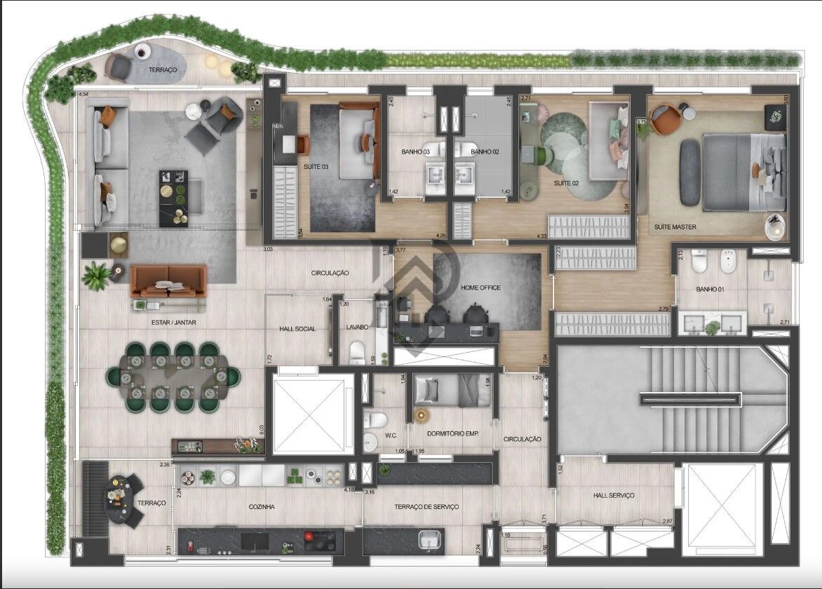 Apartamento, 3 quartos, 201 m² - Foto 22