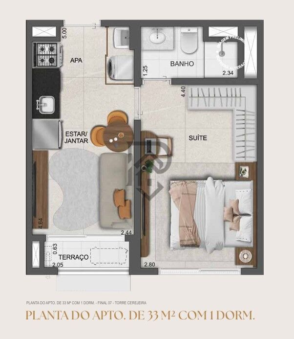 Apartamento, 3 quartos, 64 m² - Foto 52