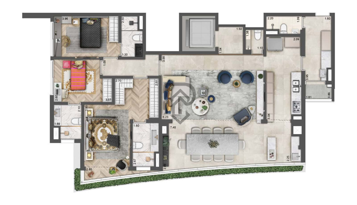 Apartamento, 3 quartos, 150 m² - Foto 44