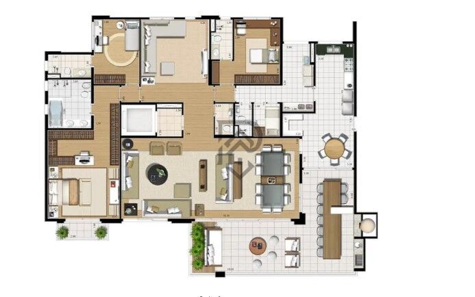 Apartamento, 4 quartos, 229 m² - Foto 50