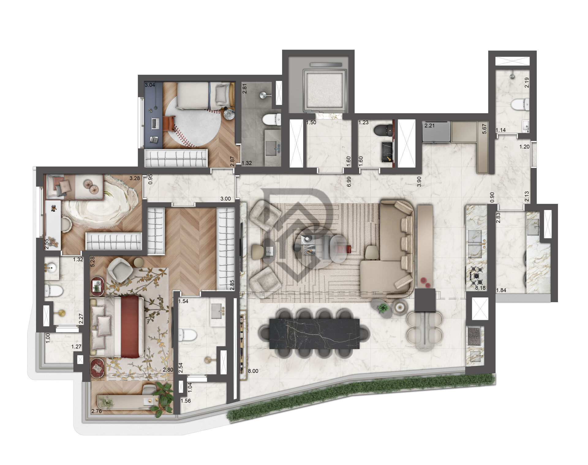 Apartamento, 4 quartos, 156 m² - Foto 15