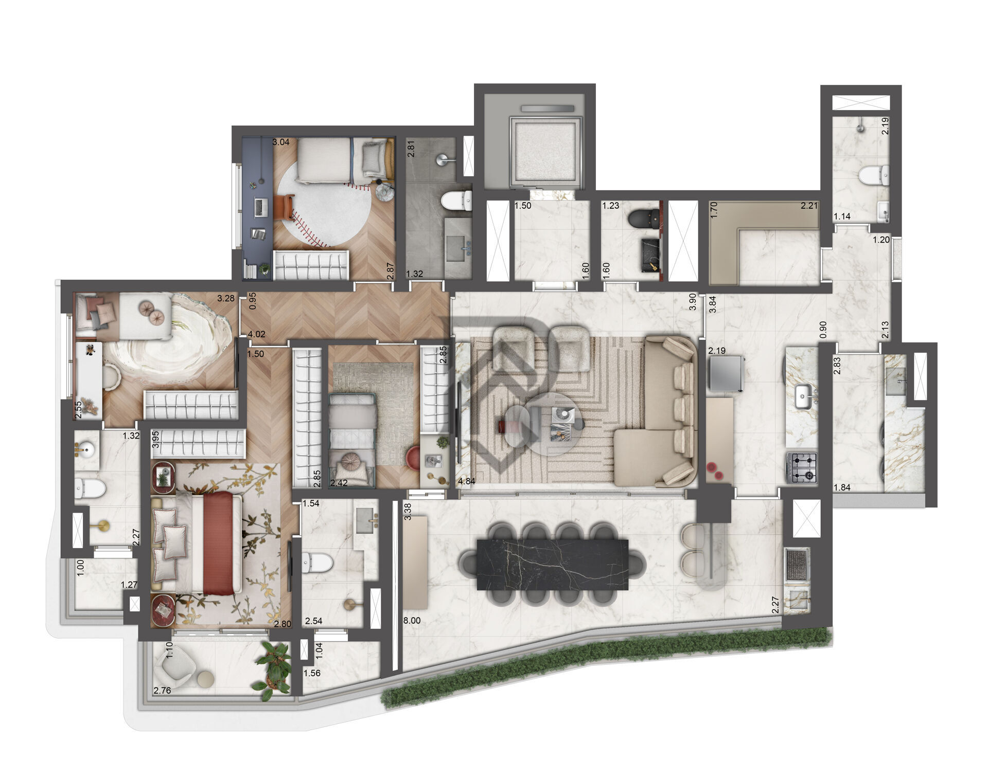 Apartamento, 4 quartos, 156 m² - Foto 14