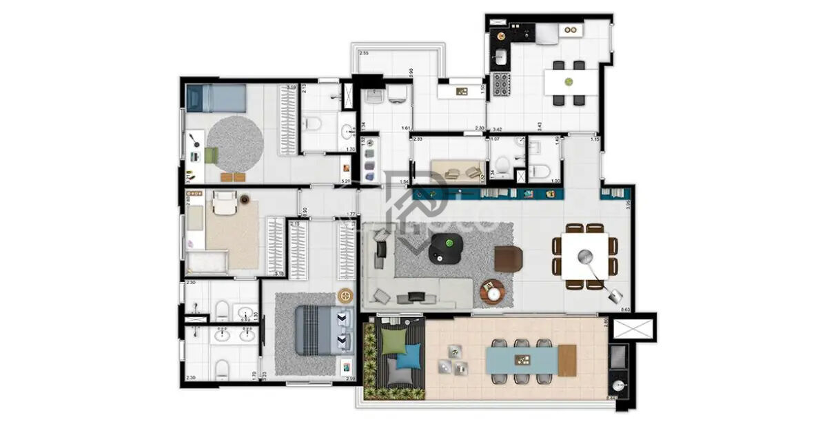 Apartamento, 4 quartos, 171 m² - Foto 35