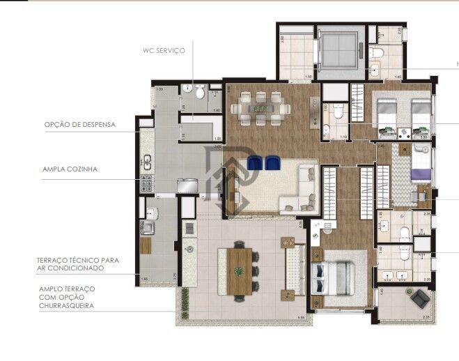 Apartamento, 3 quartos, 147 m² - Foto 29