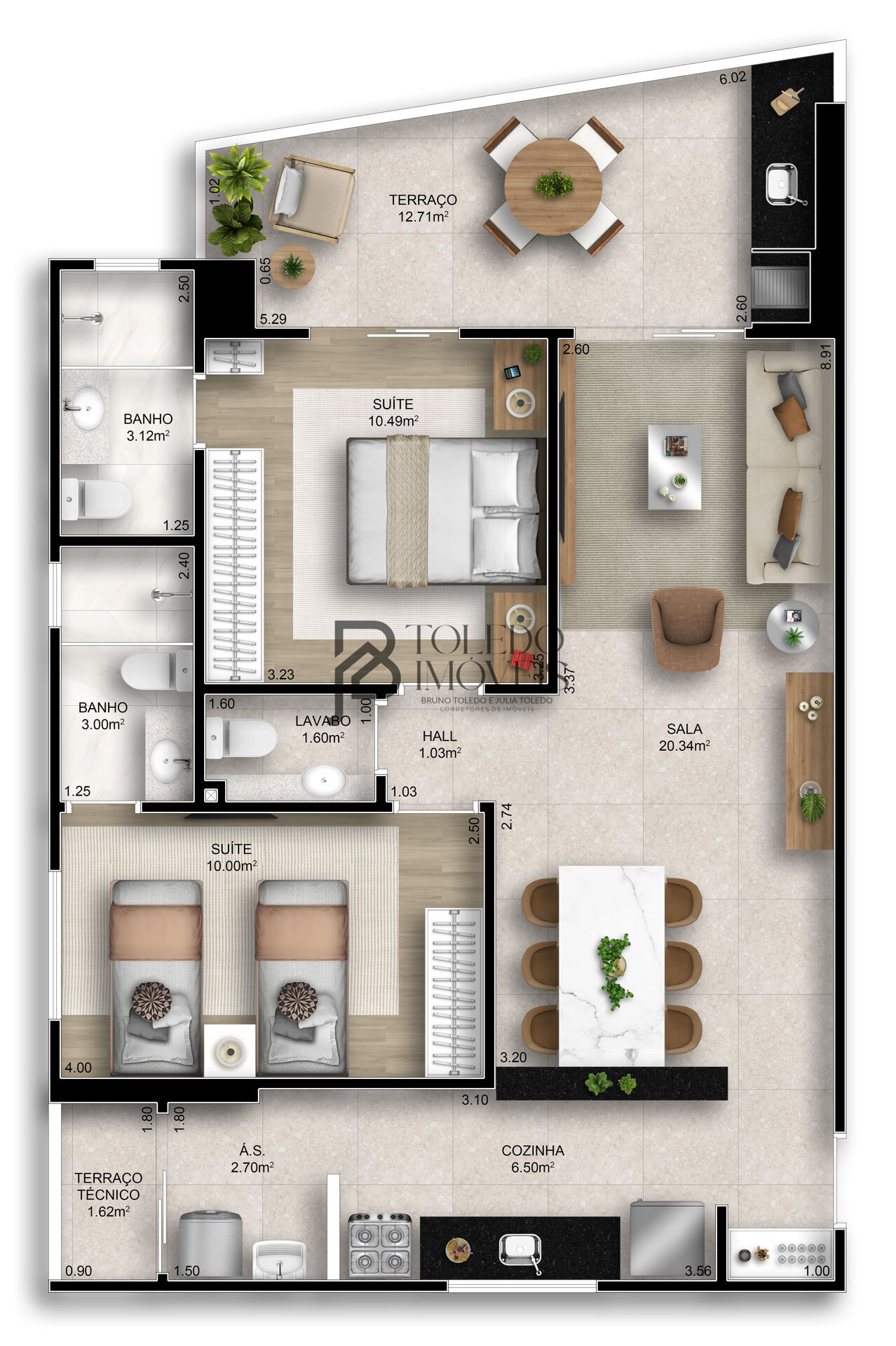 Apartamento, 2 quartos, 83 m² - Foto 21