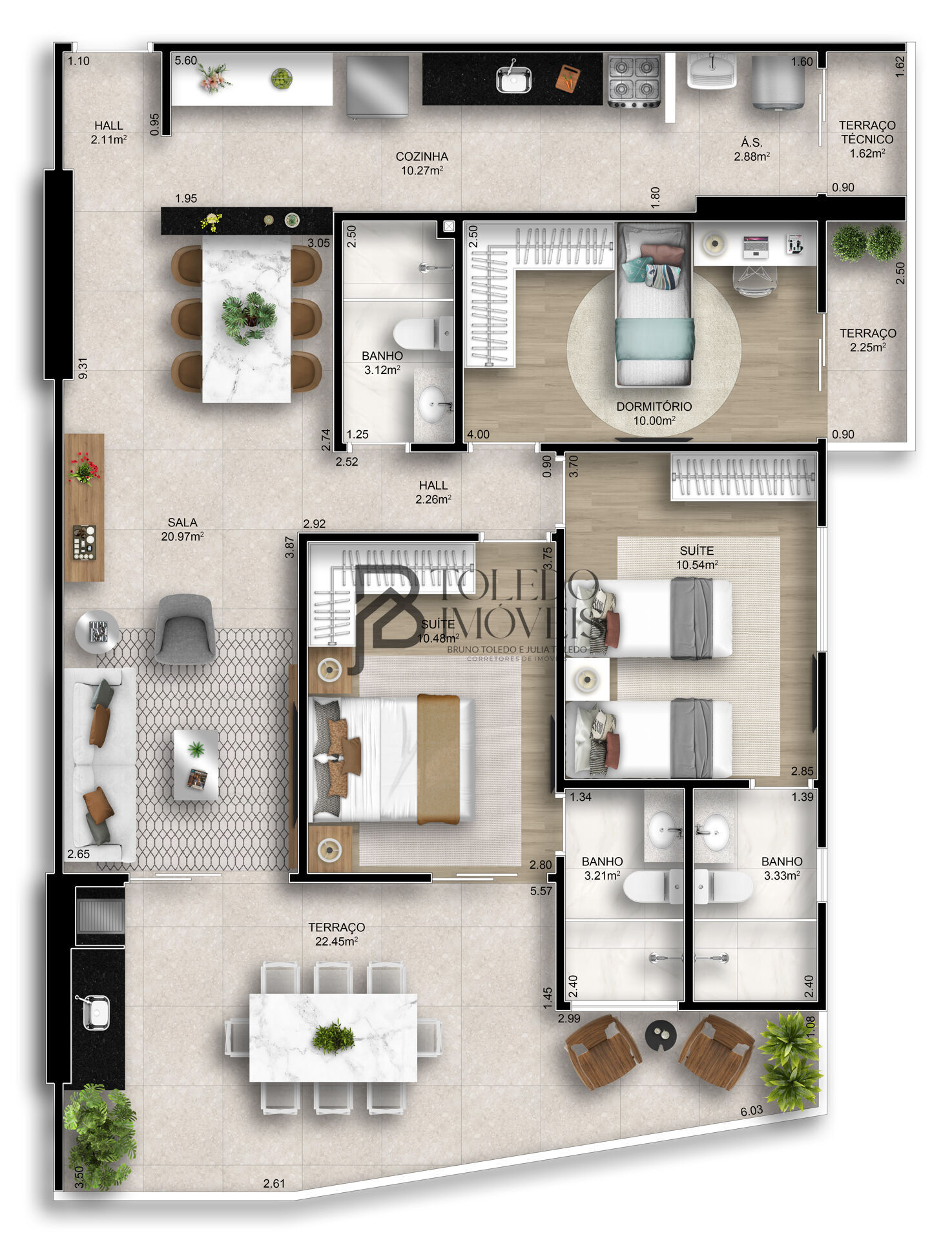 Apartamento, 3 quartos, 115 m² - Foto 24